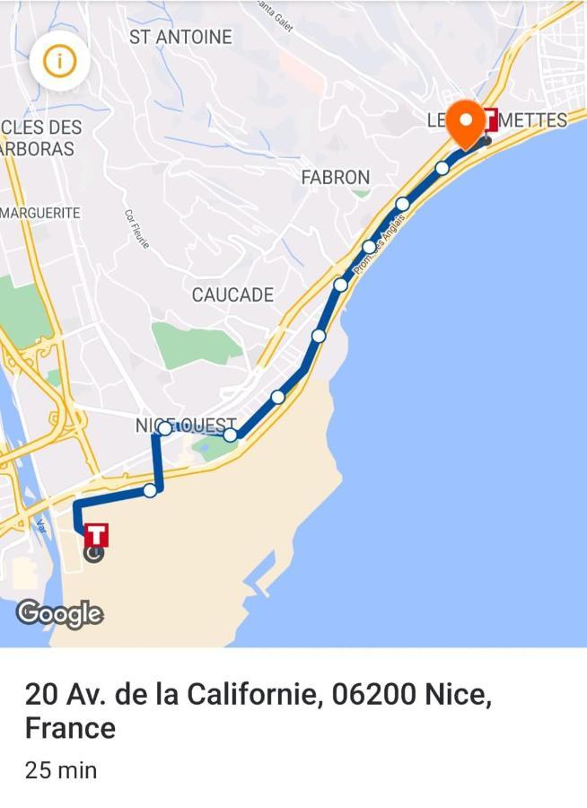 Magnifique Appartement 60M2 ,3 Pieces , Equipee,Tres Lumineux, 2 Minutes A Pied De La Plage Nice Eksteriør billede